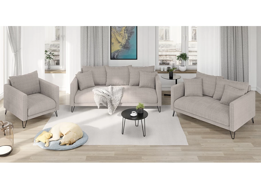 Sofa trzyosobowa nowoczesna Ovi