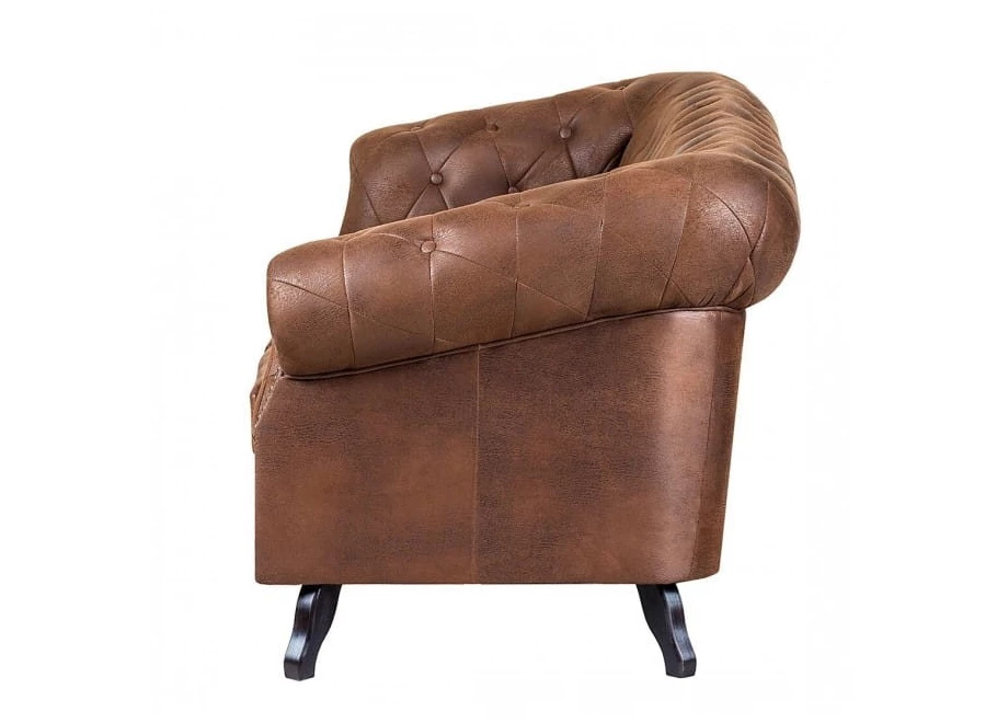 Sofa trzyosobowa pikowana Chesterfield GOWEL