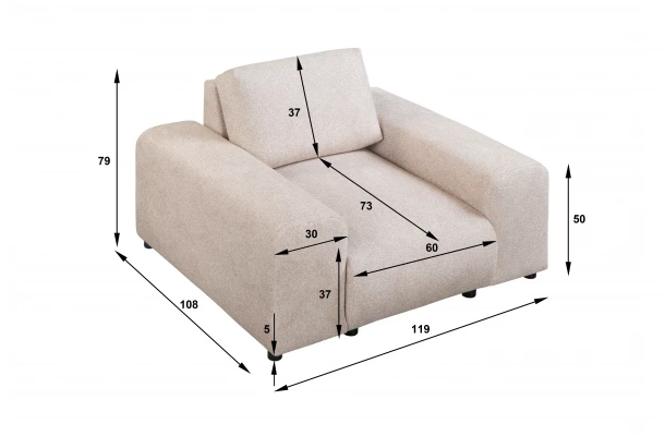 Fotel nowoczesny Candi - design i funkcjonalnosc w parze