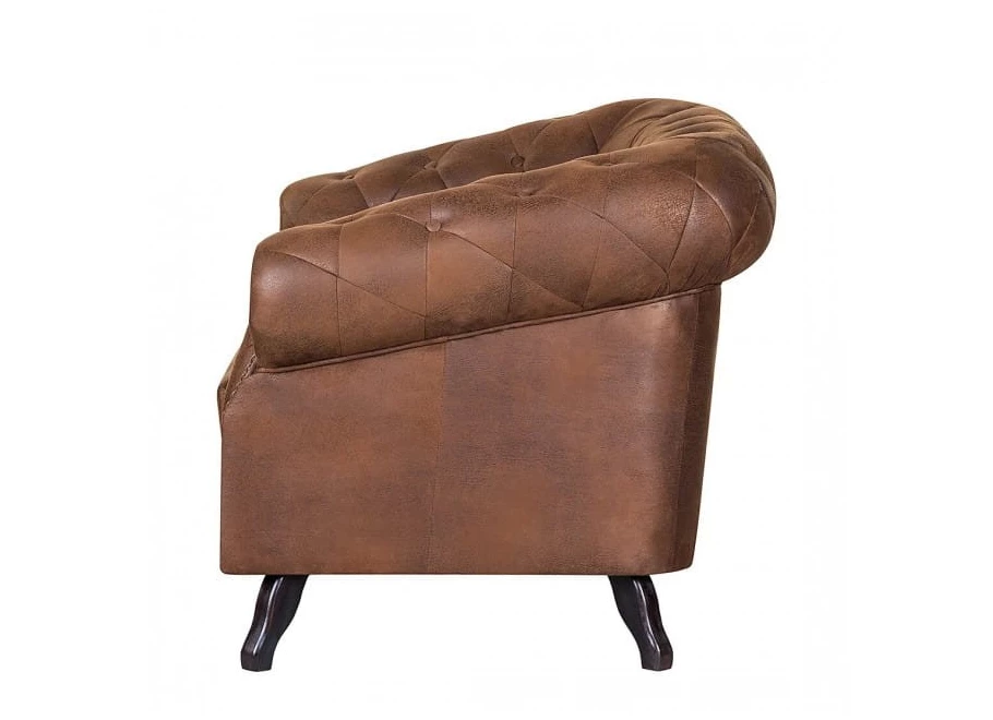 Fotel pikowany Chesterfield Gowel