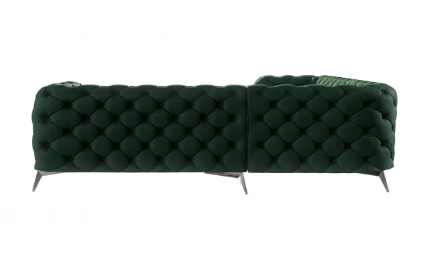 Narożnik pięcioosobowy luksusowy pikowany Chesterfield TEO 2+E+2 - design i funkcjonalnosc w parze