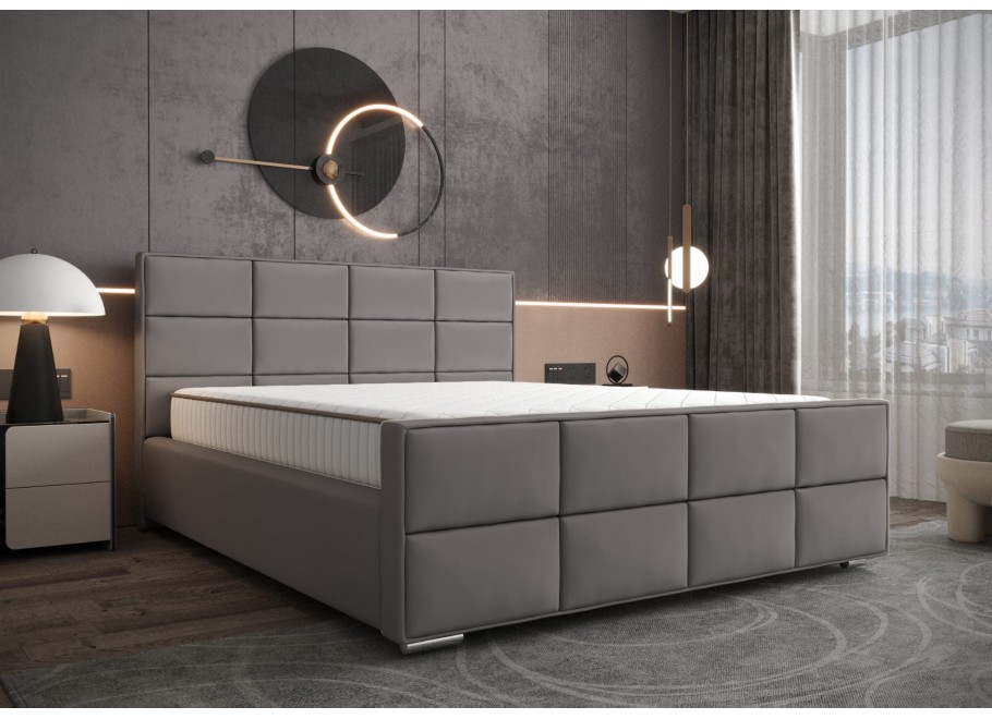 Łóżko tapicerowane glamour ROSS 6