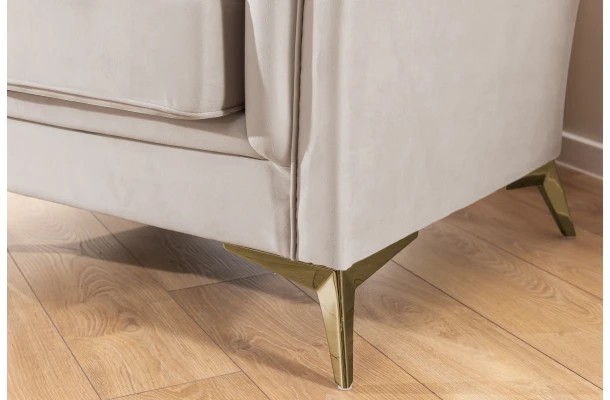 Fotel pikowany chesterfield HASSO BIS - wypoczynkowe