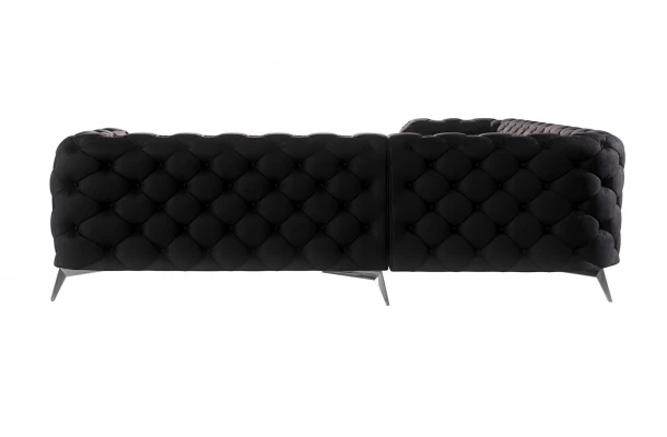 Narożnik pięcioosobowy luksusowy pikowany Chesterfield TEO 2+E+2 - design i funkcjonalnosc w parze