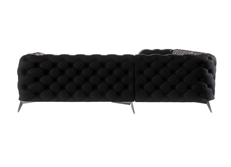 Narożnik pięcioosobowy luksusowy pikowany Chesterfield TEO 2+E+2 27