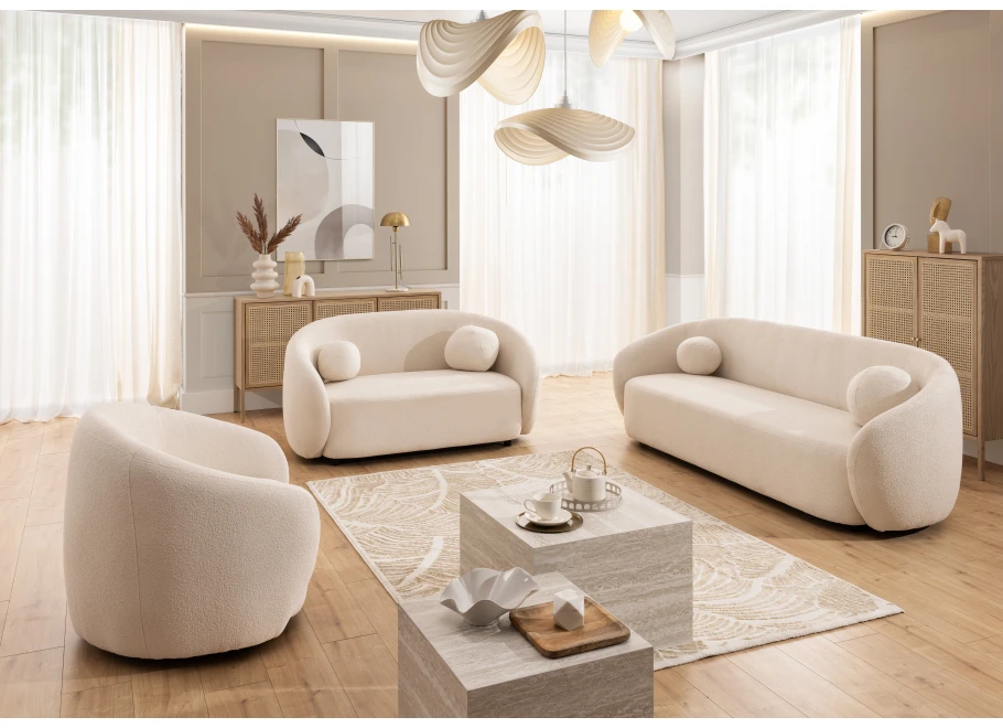 Sofa trzyosobowa nowoczesna Cloudi