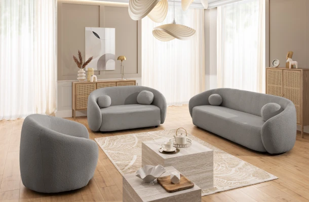 Sofa trzyosobowa nowoczesna Cloudi - design i funkcjonalnosc w parze