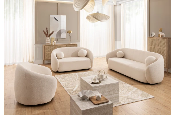 Sofa dwuosobowa nowoczesna Cloudi - wygodne