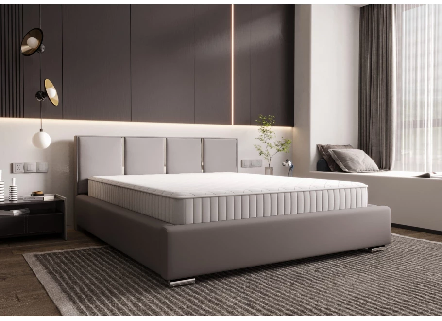 Łóżko tapicerowane glamour KADAR