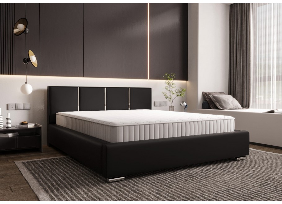Łóżko tapicerowane glamour KADAR 4