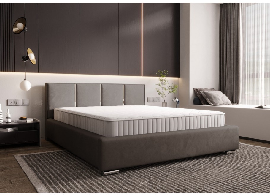 Łóżko tapicerowane glamour KADAR 7