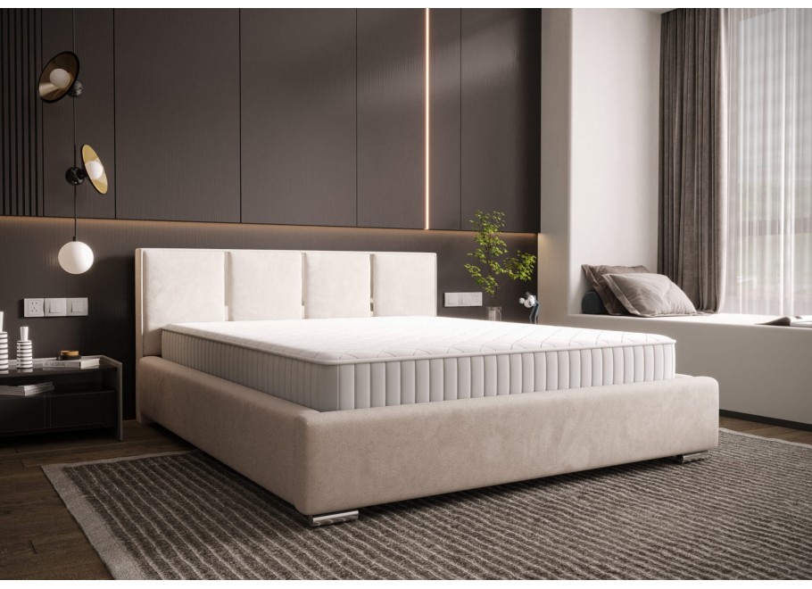 Łóżko tapicerowane glamour KADAR 9