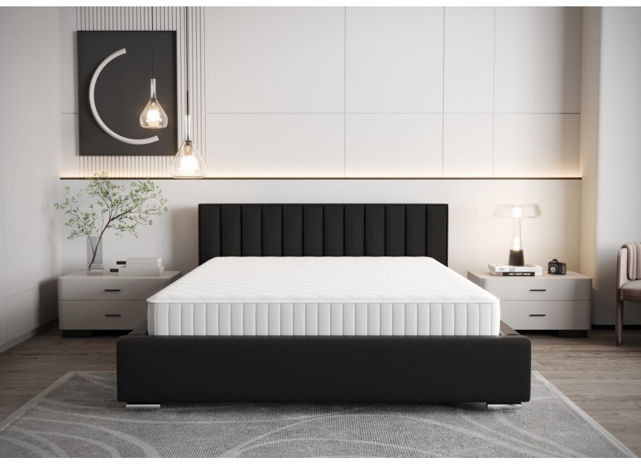 Łóżko tapicerowane glamour SELI 3