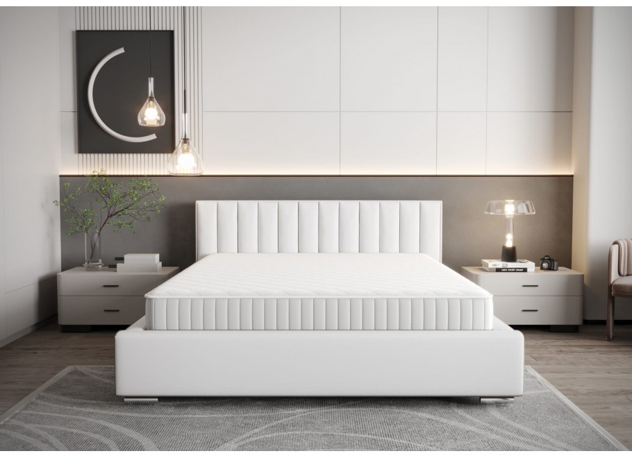 Łóżko tapicerowane glamour SELI 4