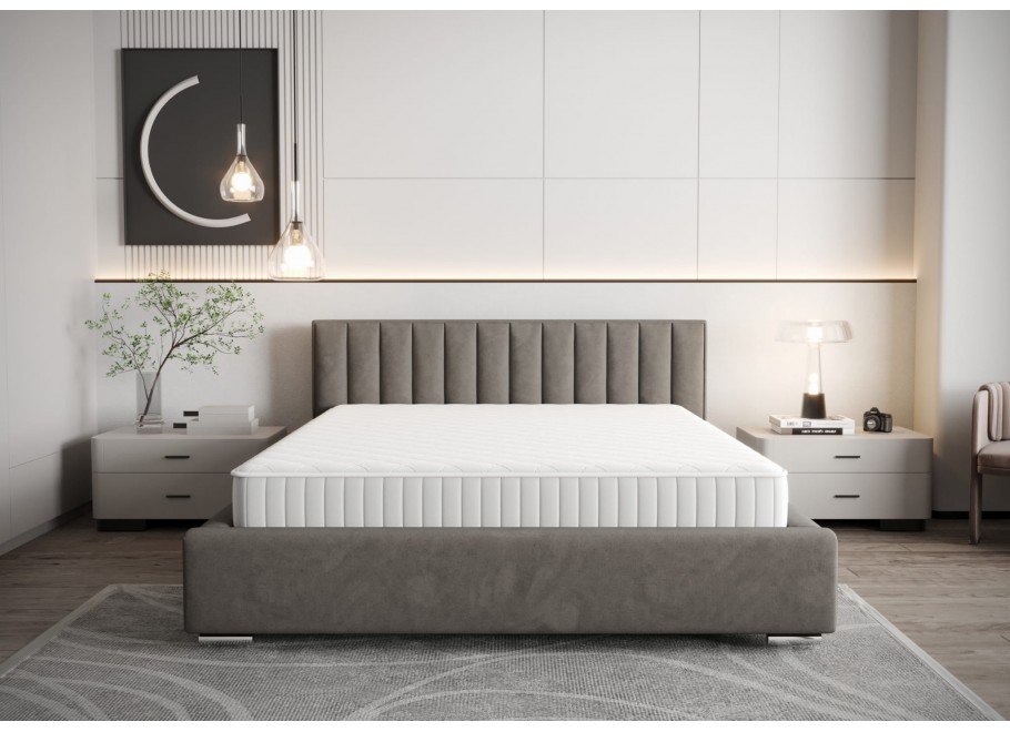 Łóżko tapicerowane glamour SELI 5
