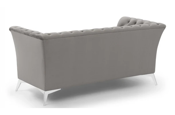 Zestaw mebli pikowanych Chesterfield 3+2+1 Hasso Bis - nowoczesne