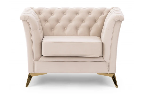 Zestaw mebli pikowanych Chesterfield 3+2+1 Hasso Bis - design i funkcjonalnosc w parze