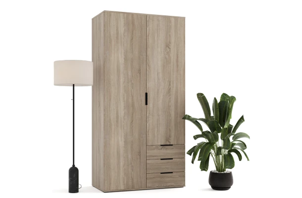 Szafa uchylna dwudrzwiowa z szufladami na wymiar Modena - design i funkcjonalnosc w parze
