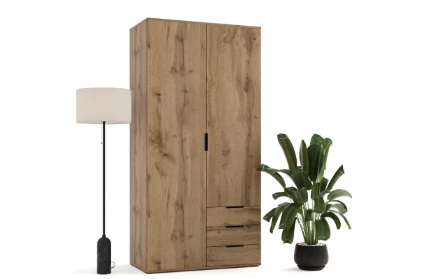 Szafa uchylna dwudrzwiowa z szufladami na wymiar Modena - design i funkcjonalnosc w parze