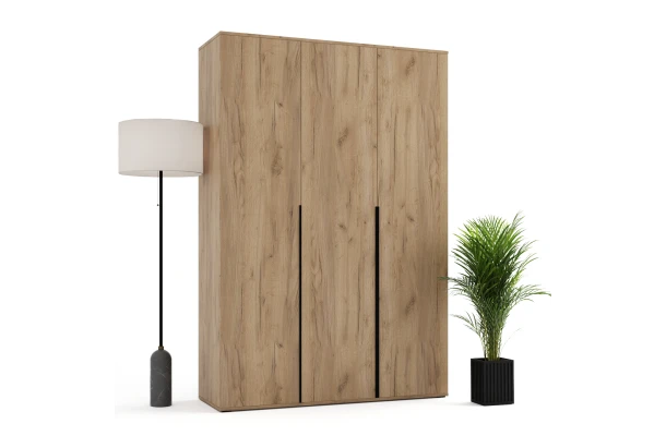 Szafa uchylna trzydrzwiowa na wymiar Flora - design i funkcjonalnosc w parze