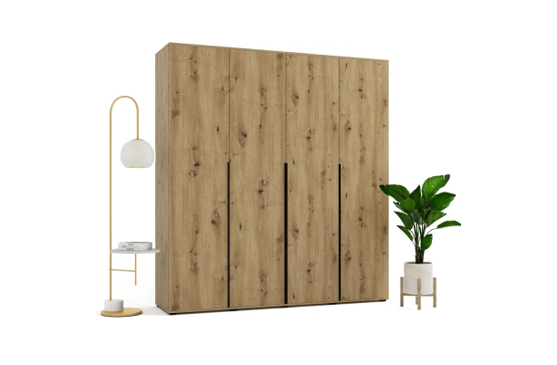 Szafa uchylna czterodrzwiowa na wymiar Flora - design i funkcjonalnosc w parze