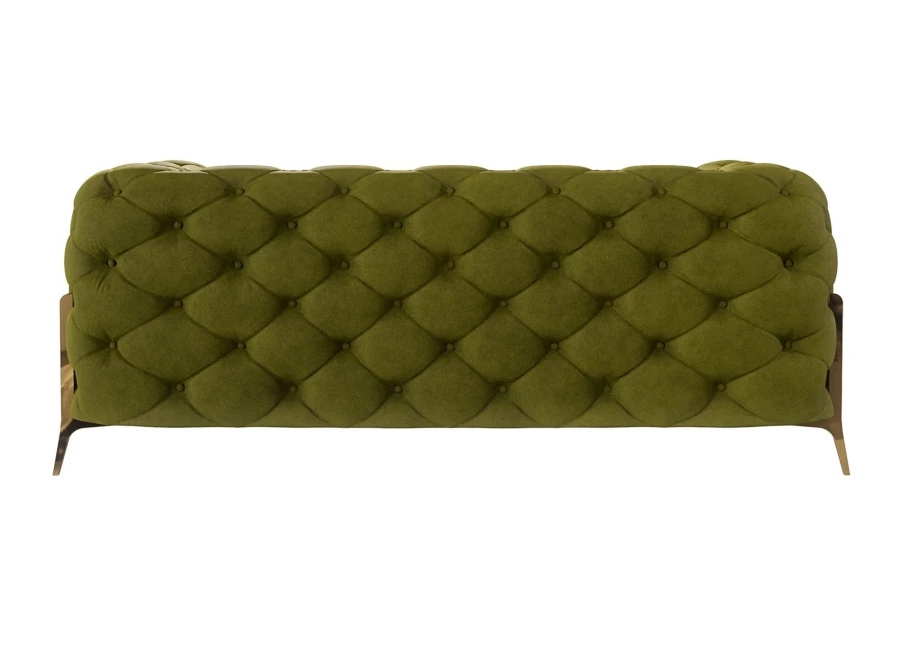 Sofa dwuosobowa pikowana glamour Chesterfield TEO HIGH 2 Sofa dwuosobowa pikowana glamour Chesterfield TEO HIGH 2