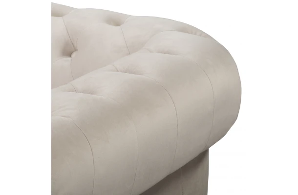 Sofa trzyosobowa pikowana Chesterfield FELIX 3 - komfortowe