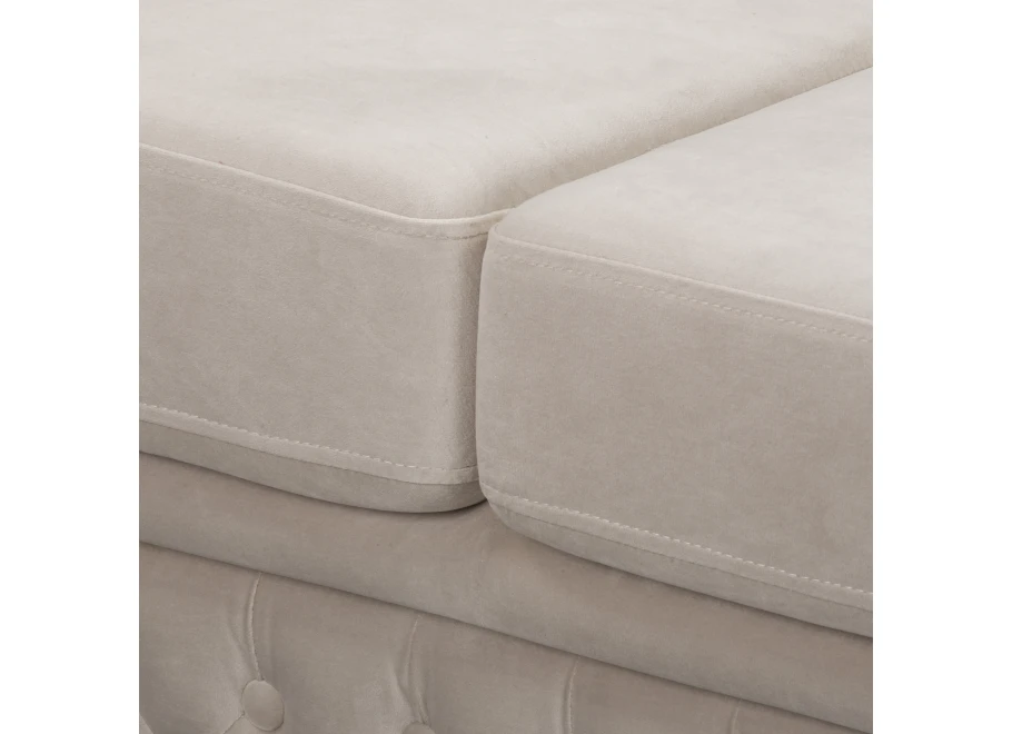 Sofa trzyosobowa pikowana Chesterfield FELIX 3