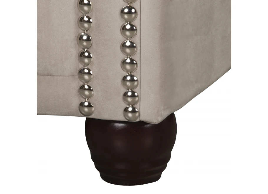 Sofa trzyosobowa pikowana Chesterfield FELIX 3