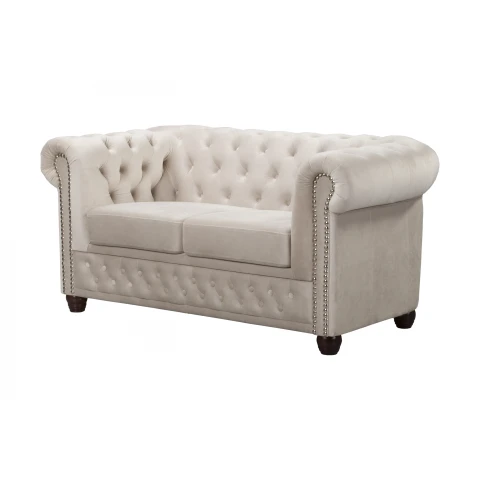 Sofa dwuosobowa pikowana Chesterfield FELIX 2