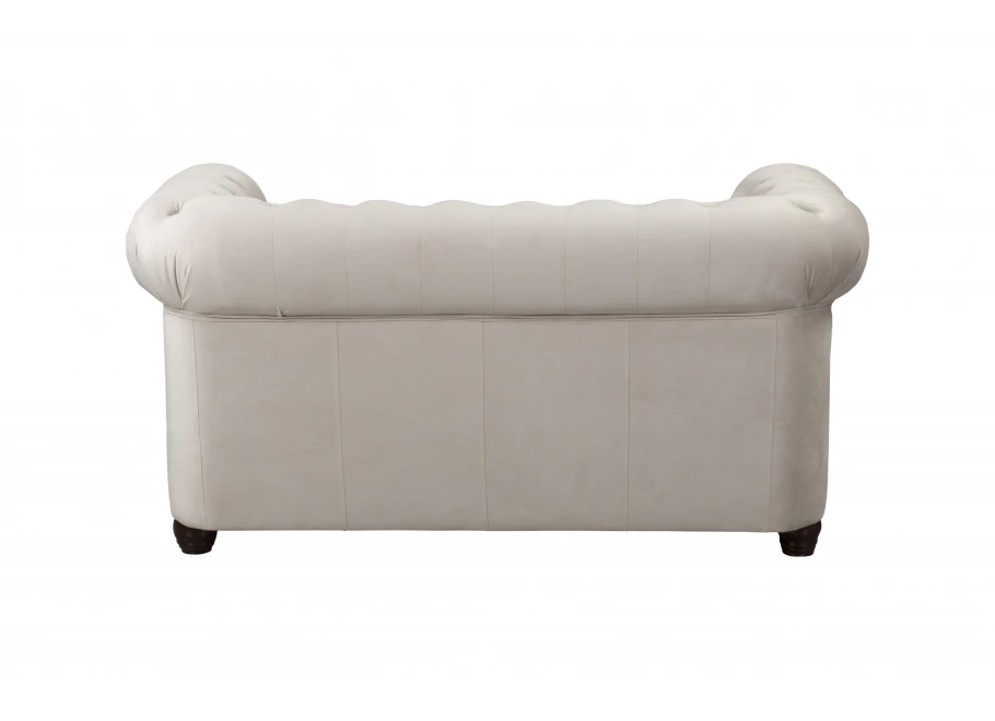 Sofa dwuosobowa z funkcją spania pikowana Chesterfield FELIX 2