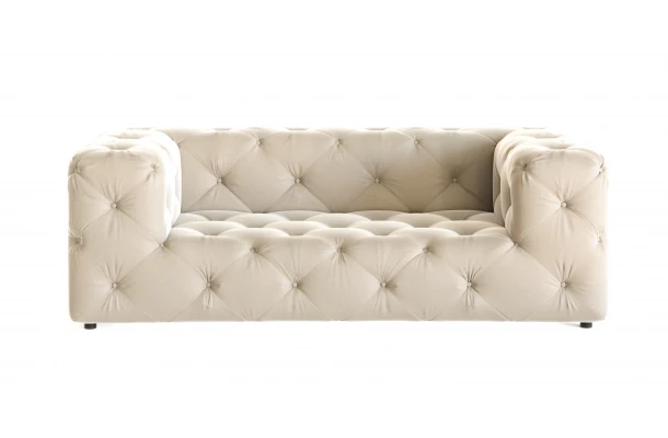 Sofa dwuosobowa pikowana premium Chesterfield BENTLEY - meble