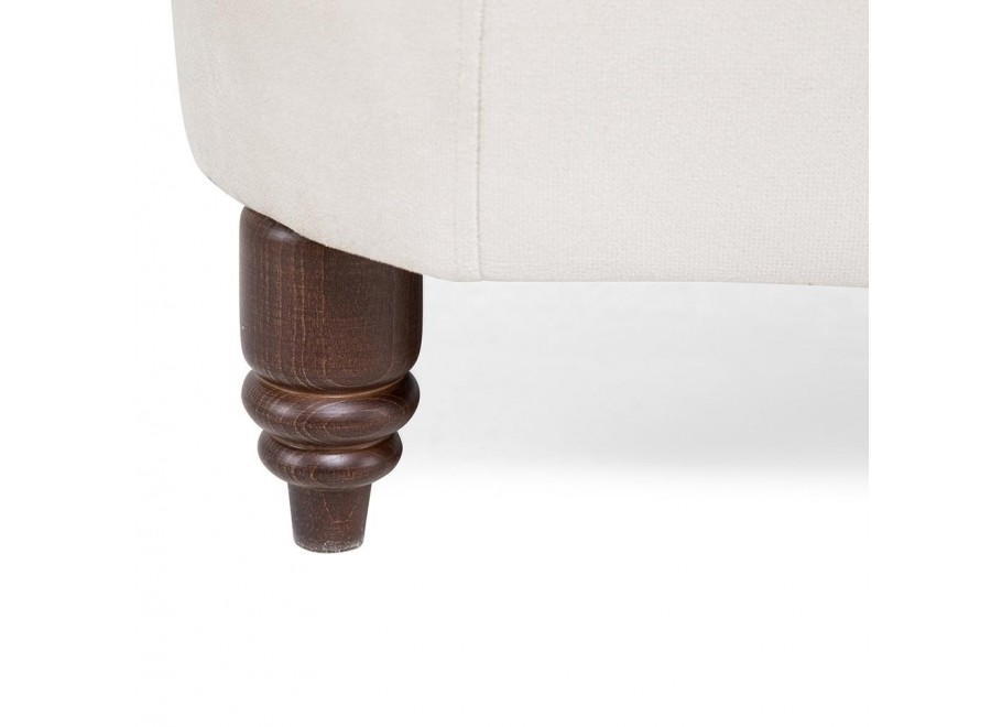 Mała sofa dwuosobowa szara pikowana Chesterfield VINCENT - idealna do salonu 9