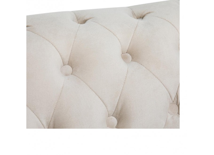 Sofa pikowana VINCENT Chesterfield – szara, stylowa, idealna do salonu 7