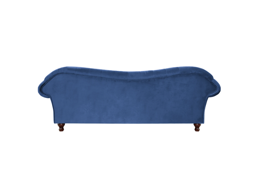 Chesterfield PARIS kobaltowa – elegancka sofa trzyosobowa do salonu 5
