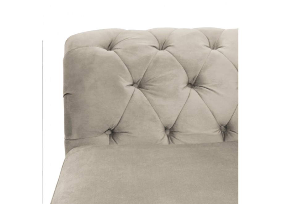 Wygodna szara sofa trzyosobowa Paris Chesterfield– idealna do każdego wnętrza 8