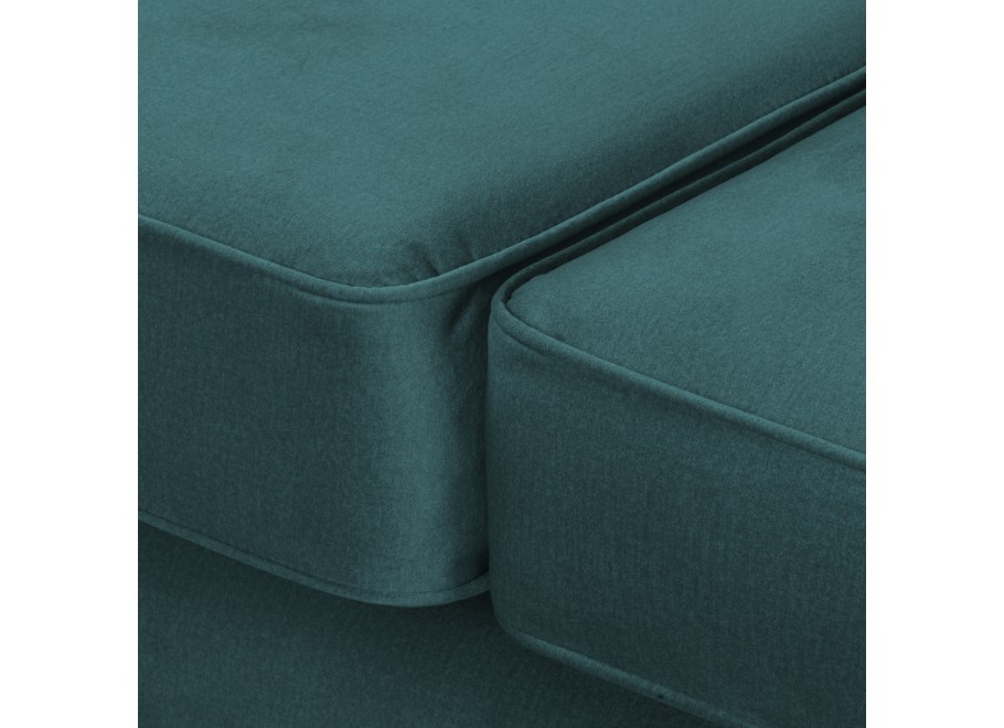 Stylowa sofa pikowana BOGOTA – butelkowa zieleń, klasyczny Chesterfield 10