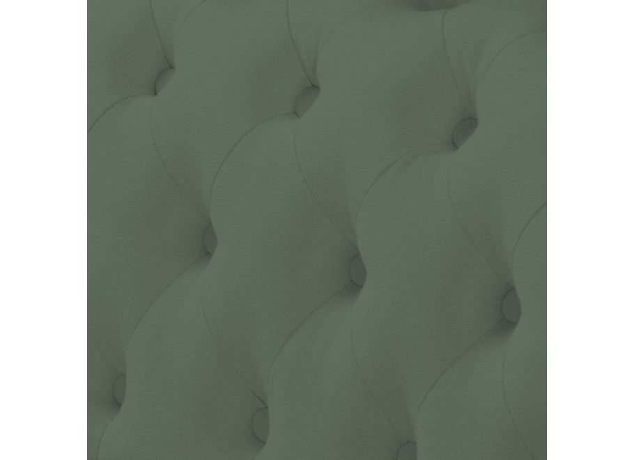 Chesterfield SYDNEY w zielonym kolorze – wygodna sofa dwuosobowa 4