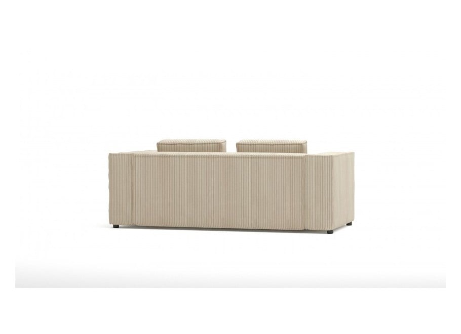 Beżowa sofa dwuosobowa Esmo – nowoczesny styl do salonu - Lincoln 03