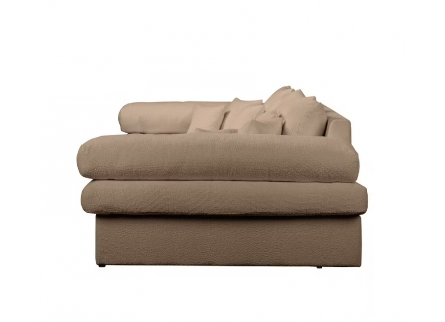 Elegancka sofa Vigo w kolorze brązowym – stylowy komfort do salonu 3