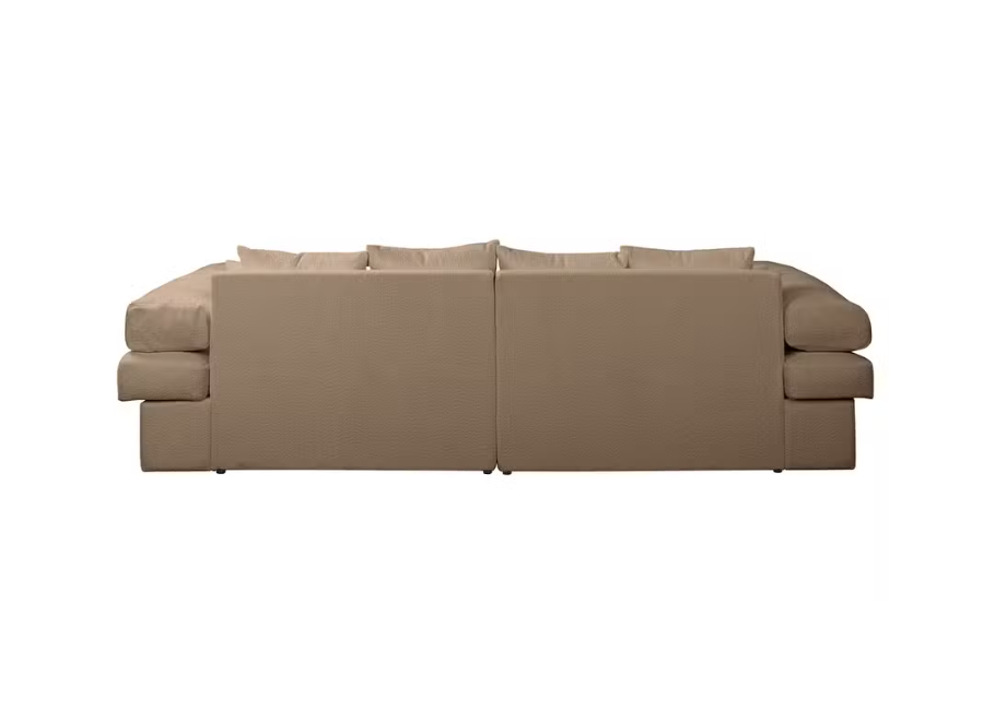 Elegancka sofa Vigo w kolorze brązowym – stylowy komfort do salonu 4