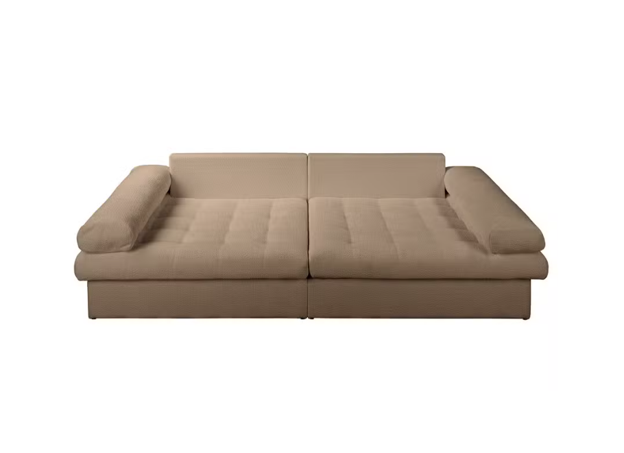 Elegancka sofa Vigo w kolorze brązowym – stylowy komfort do salonu 5