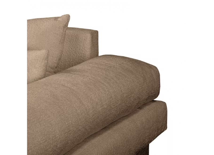 Elegancka sofa Vigo w kolorze brązowym – stylowy komfort do salonu 6