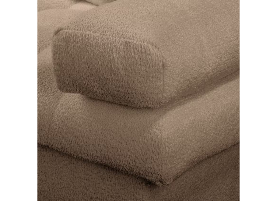 Elegancka sofa Vigo w kolorze brązowym – stylowy komfort do salonu 9