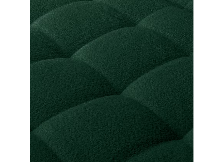 Wygodna zielona sofa Vigo z tkaniny boucle – nowoczesny design do wnętrz 8