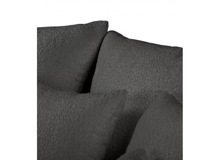 Sofa Vigo boucle w grafitowym kolorze – elegancja i niezrównana wygoda 7