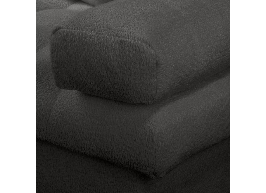 Sofa Vigo boucle w grafitowym kolorze – elegancja i niezrównana wygoda 10