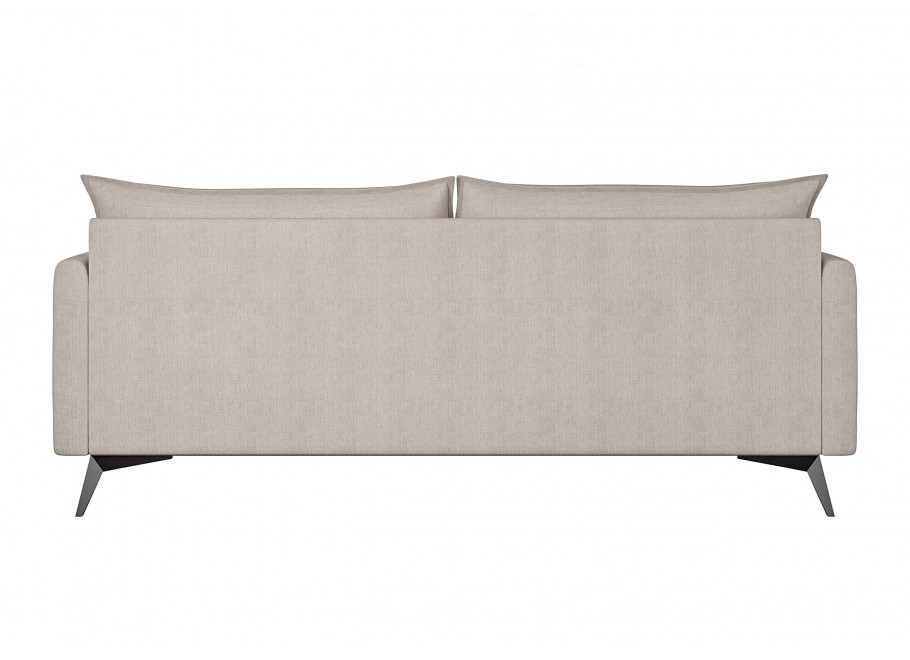 Trzyosobowa sofa beżowa Verto High – nowoczesna, wygodna, w tkaninie welurowej 3