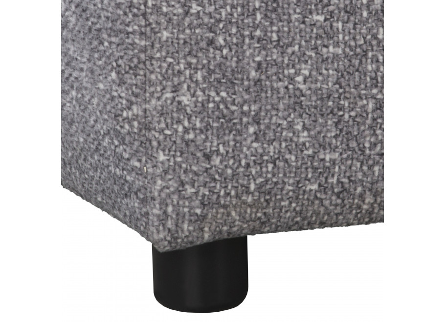 Wygodna sofa Candi szara – nowoczesny design, poduszki w zestawie, kompaktowa forma 5