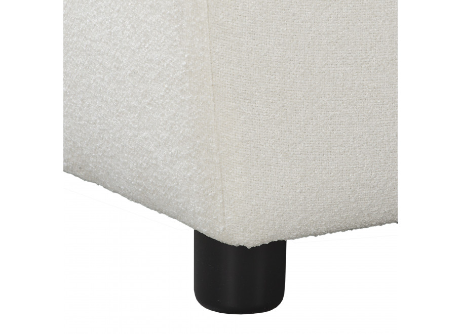 Sofa trzyosobowa Candi śmietankowa – nowoczesna, wygodna, z poduszkami, idealna do salonu 5